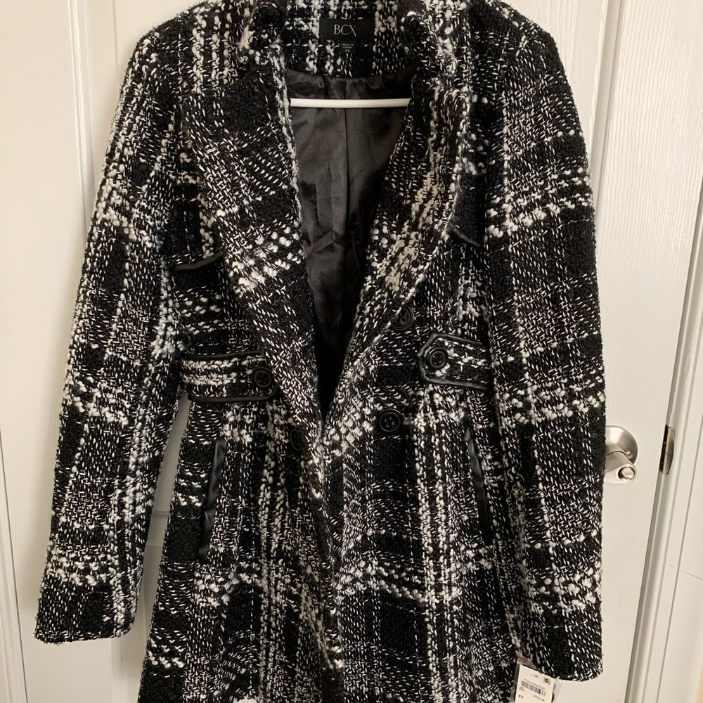Gingham Peacoat